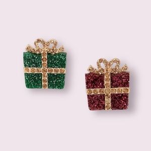 Betsey Johnson Present Mismatched Stud Earrings